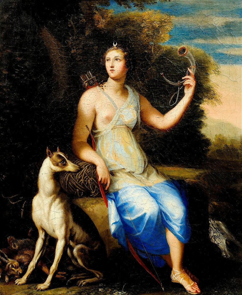 Jacques Stella - Portrait of Diana