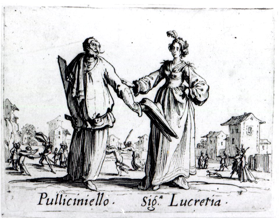 Jacques, Callot, Balli di Sfessania.(3) c. 1622. Engraving. Private Collection.