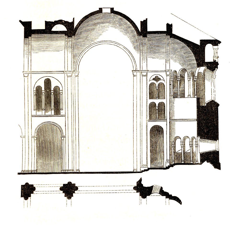 Jahrbuch MZK Band 03 - Gewölbesystem - Fig 22 Chor von St. Martin in Cöln