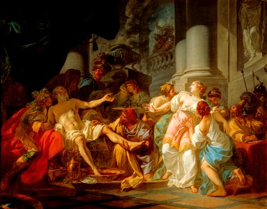 Jacques-Louis David - La Mort de Sénèque - PDUT1154 - Musée des Beaux-Arts de la ville de Paris