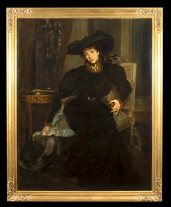 Jacques-Émile Blanche, 1890c - Portrait de la Comtesse de Greffulhe
