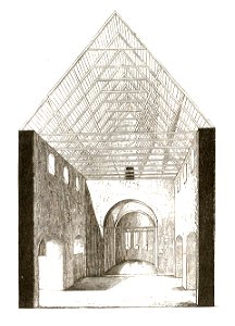Jahrbuch MZK Band 03 - Kirchliche Baukunst in Siebenbürgen - Fig 17 Burgkirche Michelsberg Rundbogenportal innen