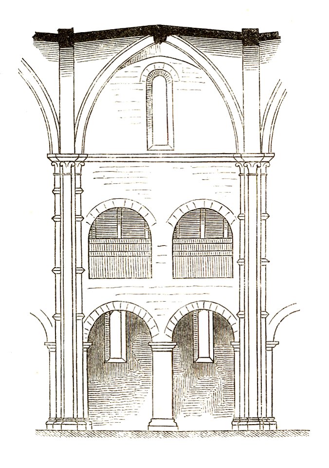 Jahrbuch MZK Band 03 - Gewölbesystem - Fig 40 Joch aus der Marienkirche zu Arnstadt