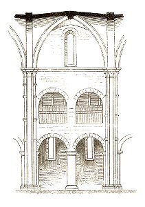 Jahrbuch MZK Band 03 - Gewölbesystem - Fig 40 Joch aus der Marienkirche zu Arnstadt