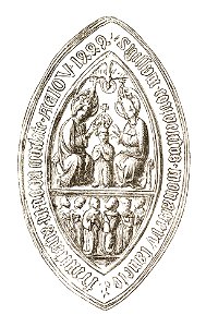 Jahrbuch MZK Band 03 - mittelalterliche Siegel Fig 18 Cisterzienserstift Wiener Neustadt