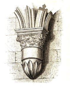 Jahrbuch MZK Band 03 - Kirchliche Baukunst in Siebenbürgen - Fig 02 Kragstein Dom von Karlsburg