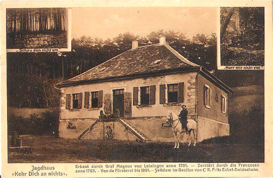Jagdhaus Kehrdichannichts