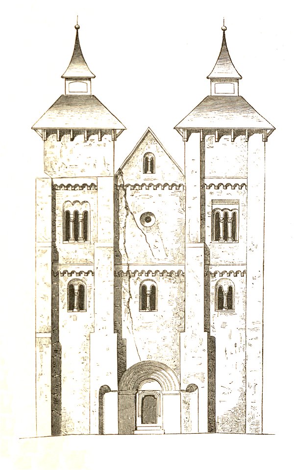 Jahrbuch MZK Band 03 - Kirchliche Baukunst in Siebenbürgen - Fig 19 Kirche in Harina (Münchsdorf)