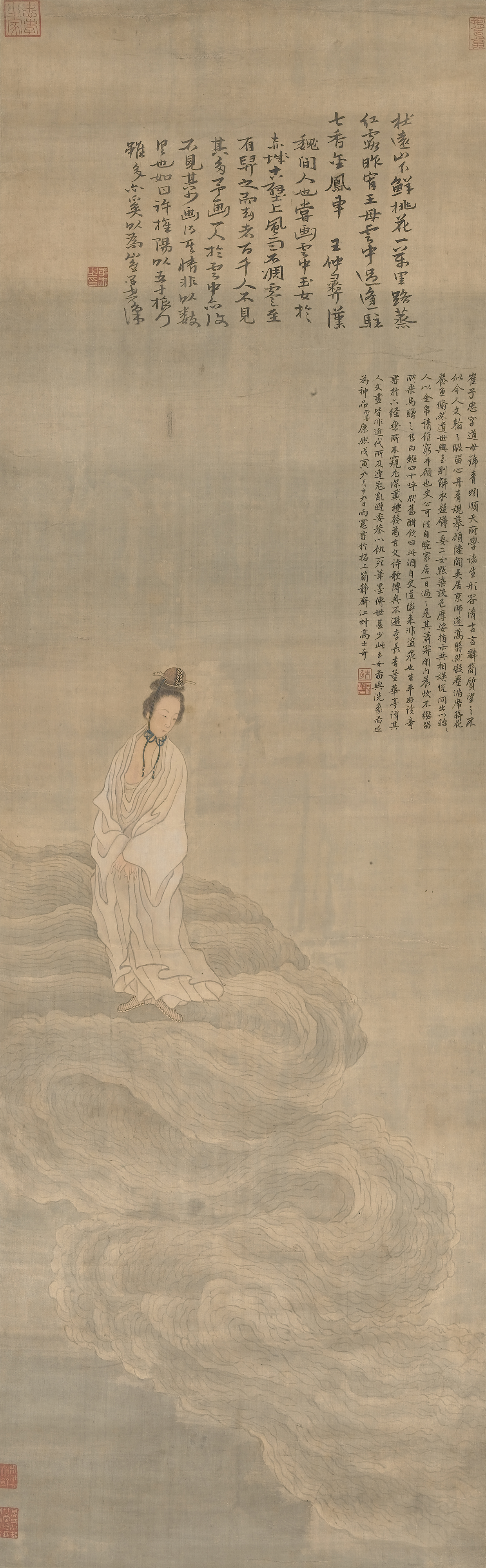 Jade Woman among Clouds, by Cui Zizhong