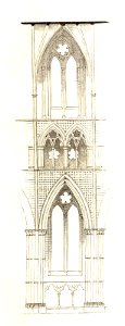 Jahrbuch MZK Band 03 - Gewölbesystem - Fig 65a Joch der Westminster-Abtei zu London - Innenansicht
