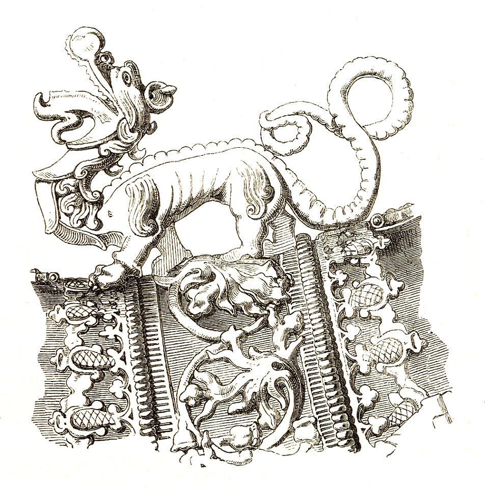 Jahrbuch MZK Band 03 - Metropolitankirche Gran - Fig 14 - Horn 2 Detail