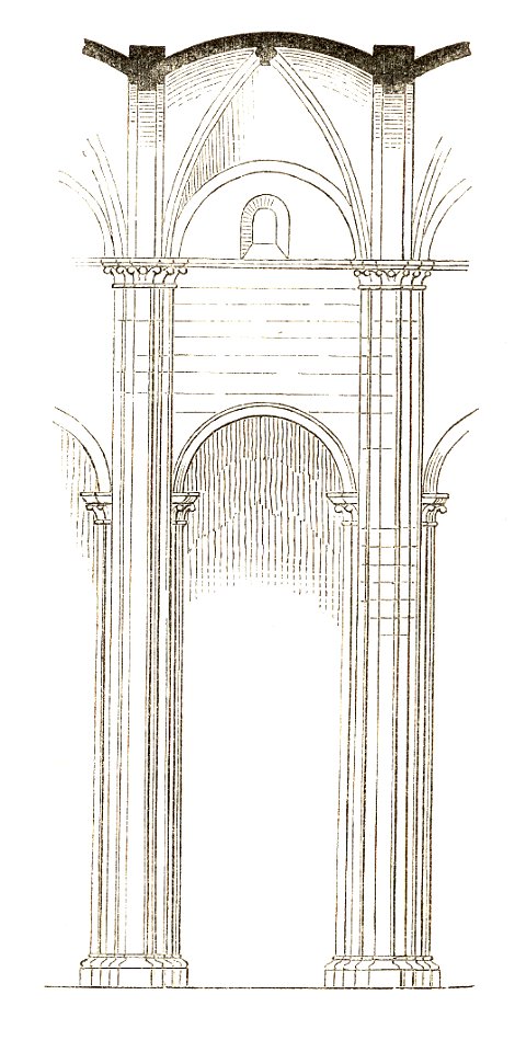 Jahrbuch MZK Band 03 - Gewölbesystem - Fig 68 Joch aus dem Dome zu Trient