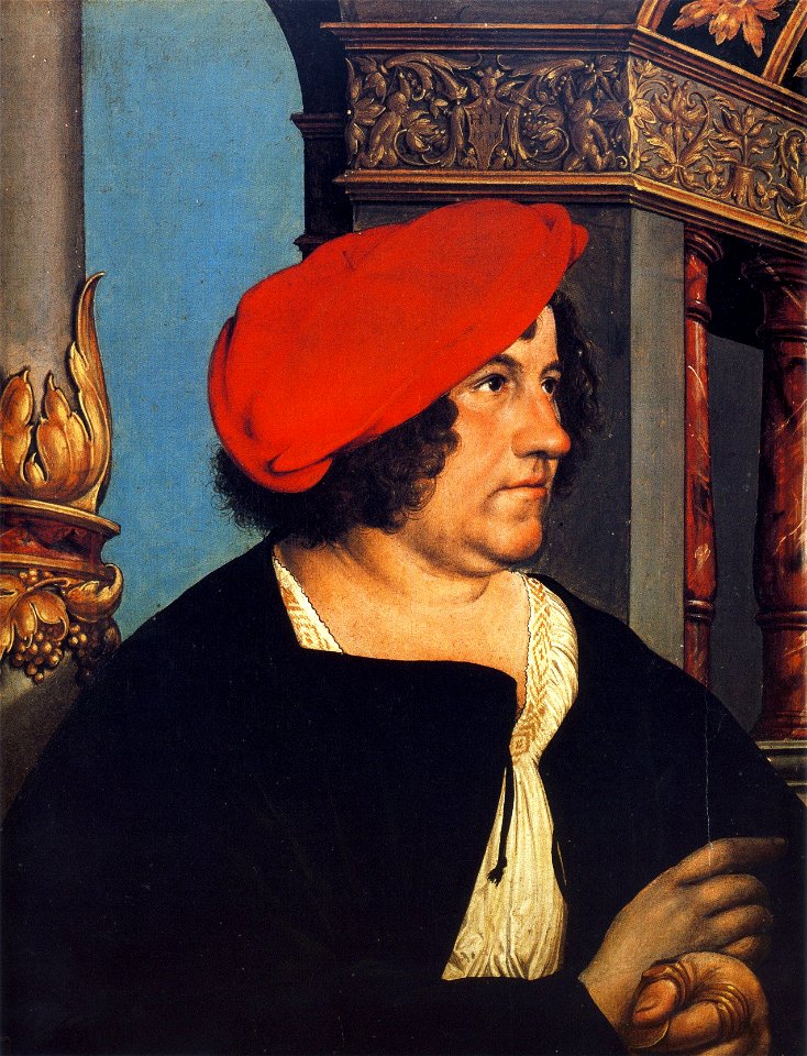 Jakob Meyer, by Hans Holbein the Younger