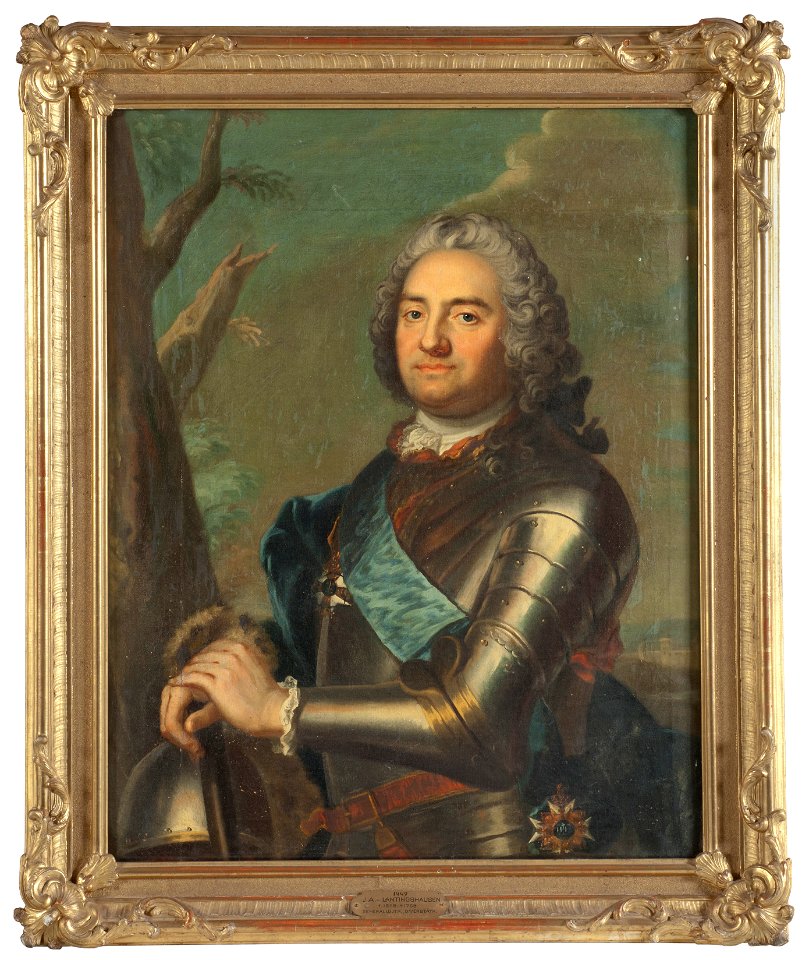 Jakob Albrekt von Lantingshausen, 1699-1777 (Carl Fredrich Brander) - Nationalmuseum - 16118