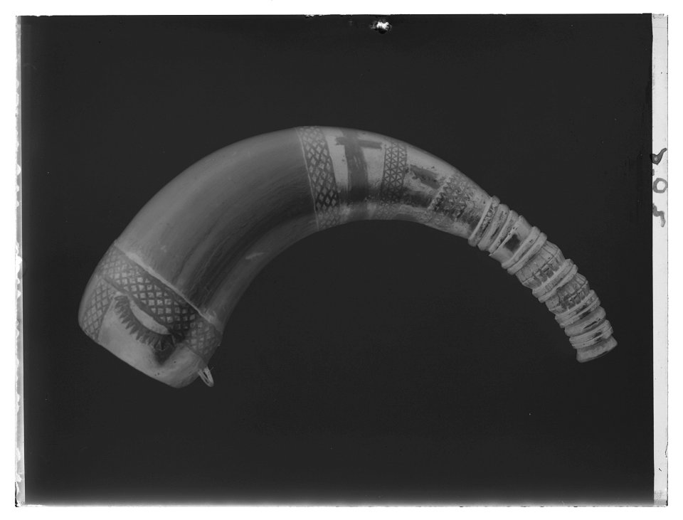 Kruthorn, Marocko - Livrustkammaren - 19728-negative
