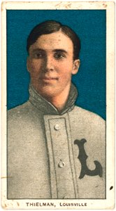 Jake Thielman, Louisville Team, baseball card portrait LCCN2008676649