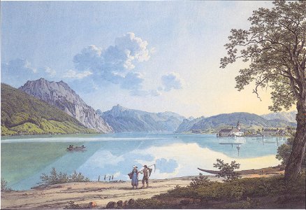 Jakob Alt - Der Traunsee - 1817