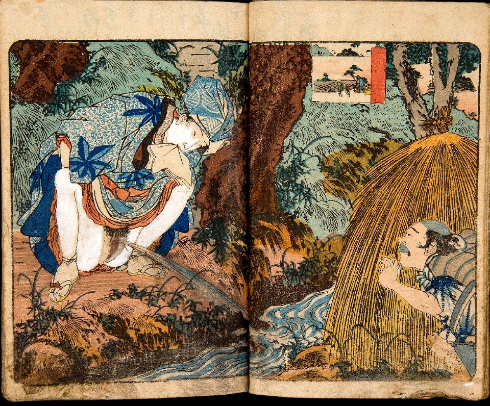 Kunisada, The Floral Road to the Capital (Hana no miyakoji), vol. 2 of 3, c. 1820s–1840s