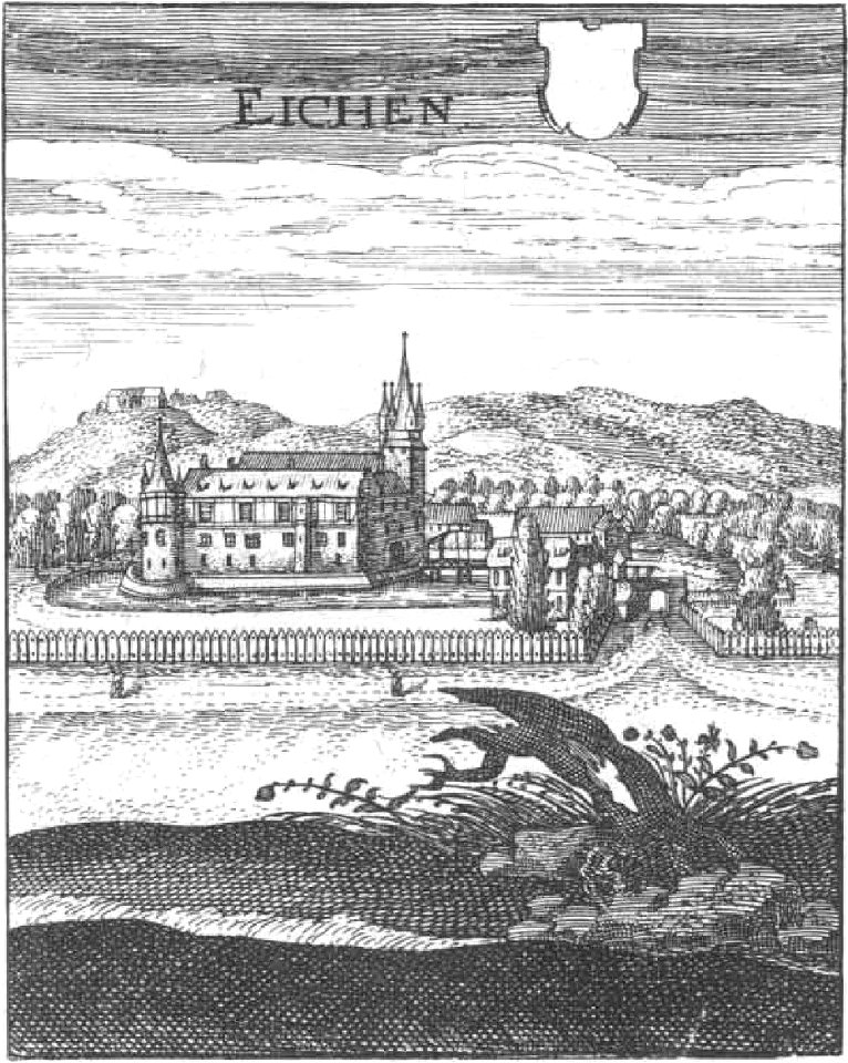 Kupferstich eichhof 1655