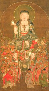 Ksitigarbha with the Ten Kings of Hell (Seikado Bunko Art Museum)