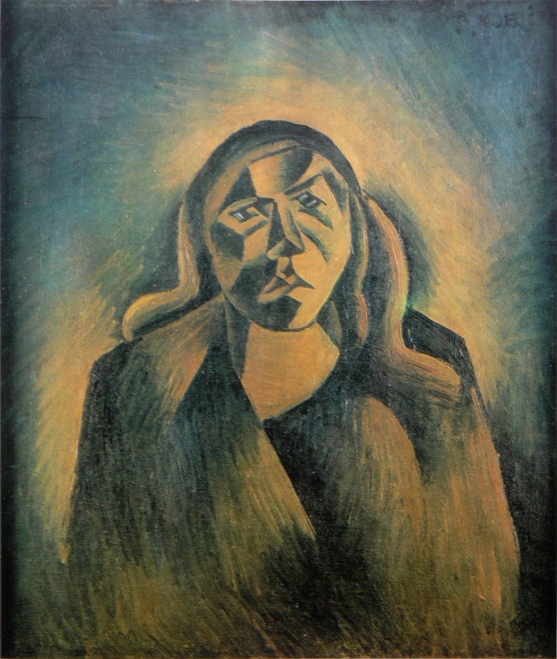 Kubista, Bohumil - Epilepticka zena (1912)