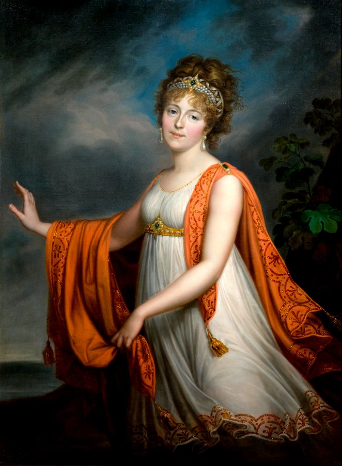 Gerhard von Kügelgen - Portrait of Princess Dorothea von Lieven (1801)
