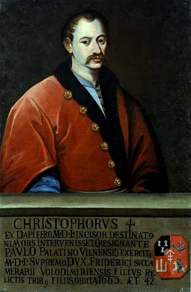 Kryštap Francišak Sapieha. Крыштап Францішак Сапега (1709)