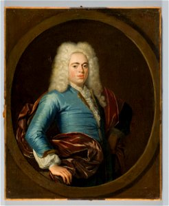 Krzysztof Lubieniecki - Portrait of a young man in a wig - MP 5553 MNW - National Museum in Warsaw