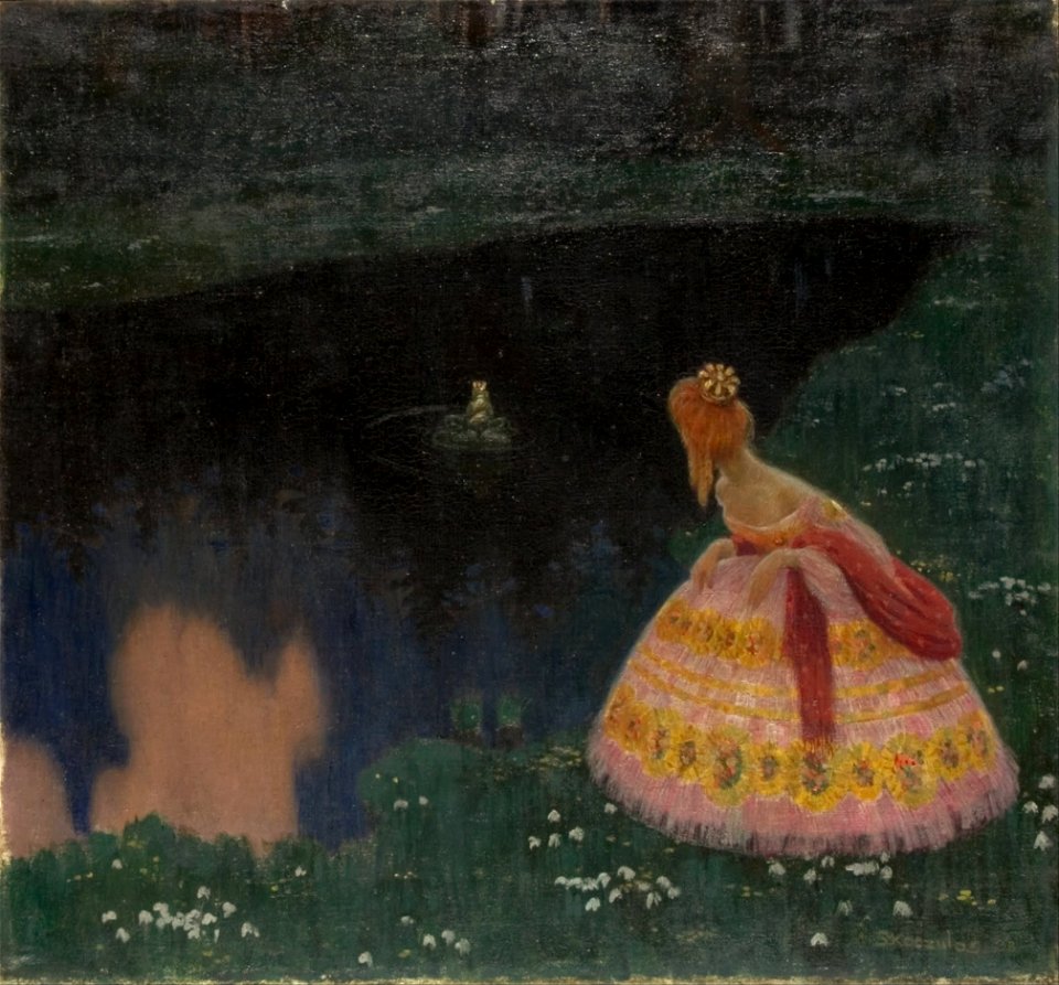 Królewna z żabką - Google Art Project