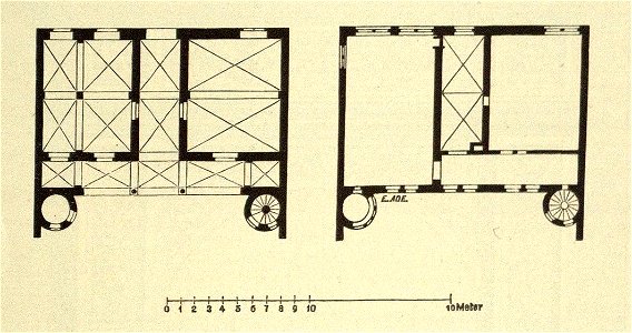 Kunstdenkmäler KN 1887 S265 Konstanz Kanzleigebäude Grundriss