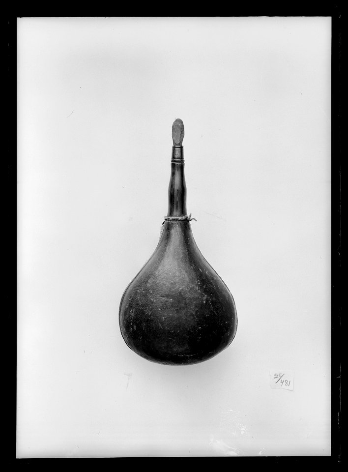 Krutflaska, 1600-tal - Livrustkammaren - 34749