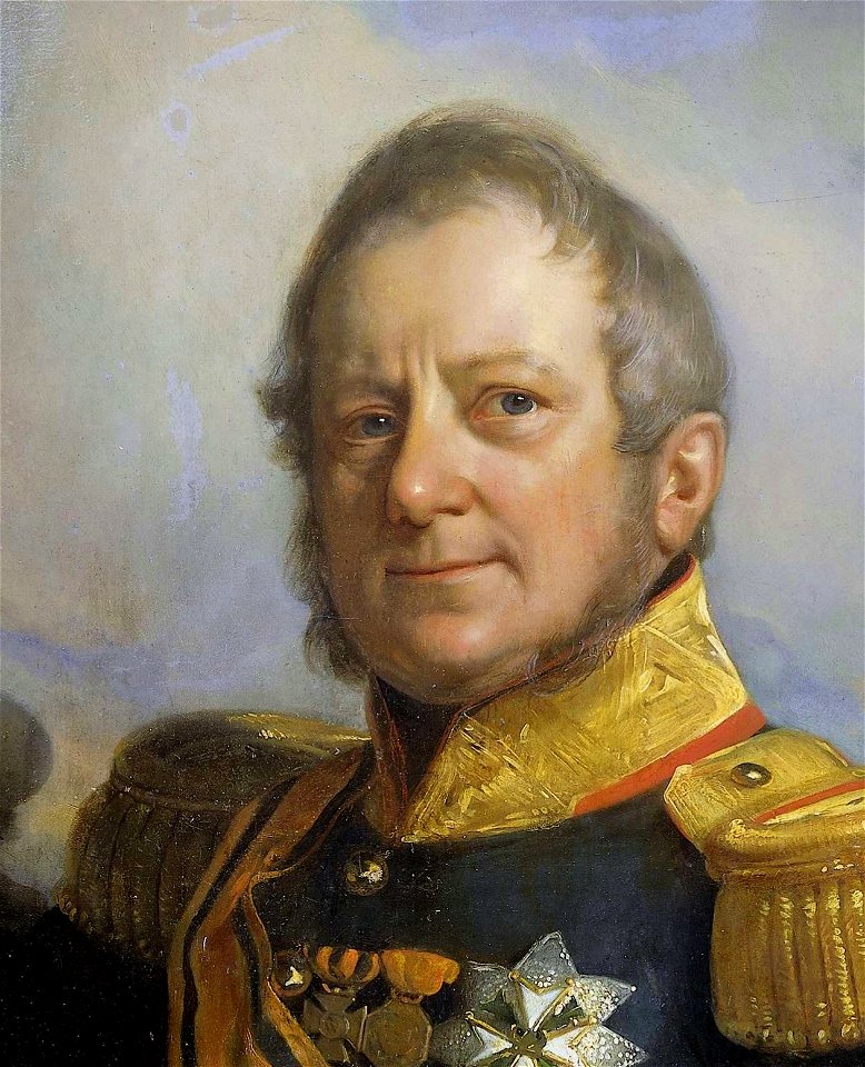 Hendrik Merkus Baron de Kock by Cornelis Kruseman, crop