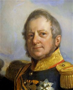 Hendrik Merkus Baron de Kock by Cornelis Kruseman, crop