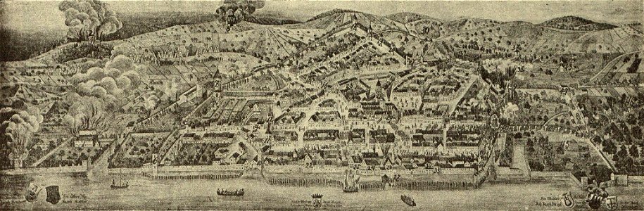 Kunstdenkmäler KN 1887 S624 Überlingen Ansicht der Stadt