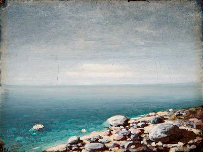 Kuindzhi The limpid water Gloomy day Crimea 1898 1908