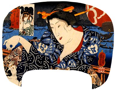 Kuniyoshi 1797-1861, Utagawa, Japan, Women 6
