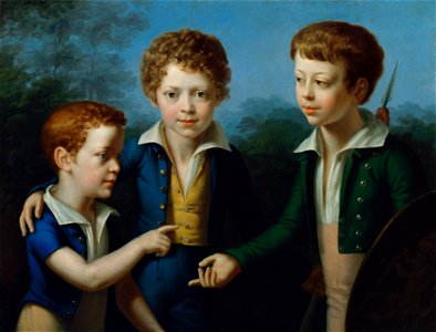 Kupelwieser – Albert, Moritz and Leopold von Neuwall, 1820