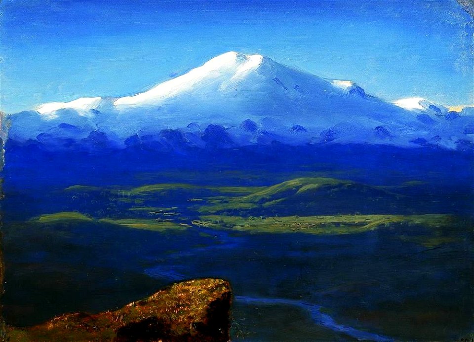 Kuindzhi Snow tops 1890 1895