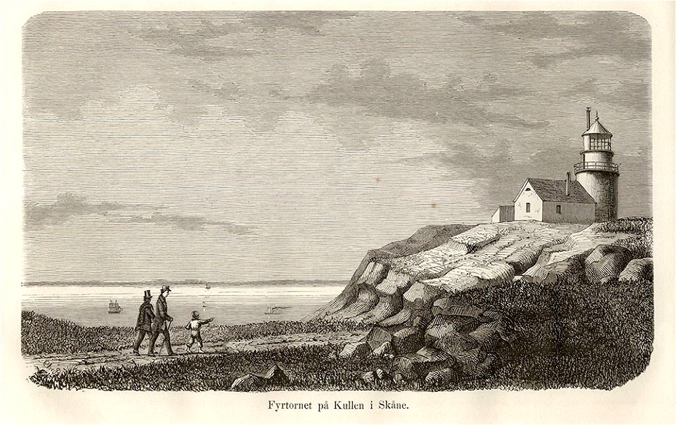 Kullens fyr 1860