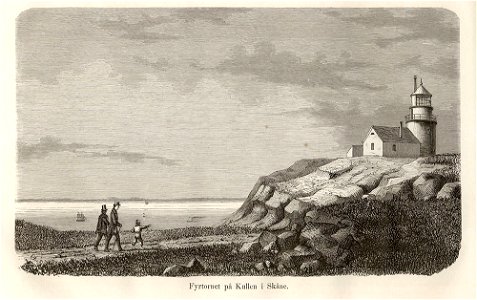 Kullens fyr 1860