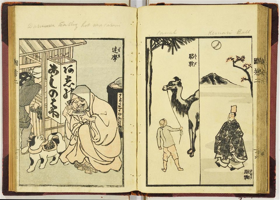 Kuniyoshi zatsuga, nihen 国芳雑画, 二編 (Kuniyoshi's Miscellaneous Pictures (pt. 2)) (BM 1915,0823,0.157 21)