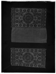 Kuddfodral - yastik Skutarimatta - Livrustkammaren - 51433-negative