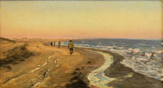 Kunstnere på vej til Skagen