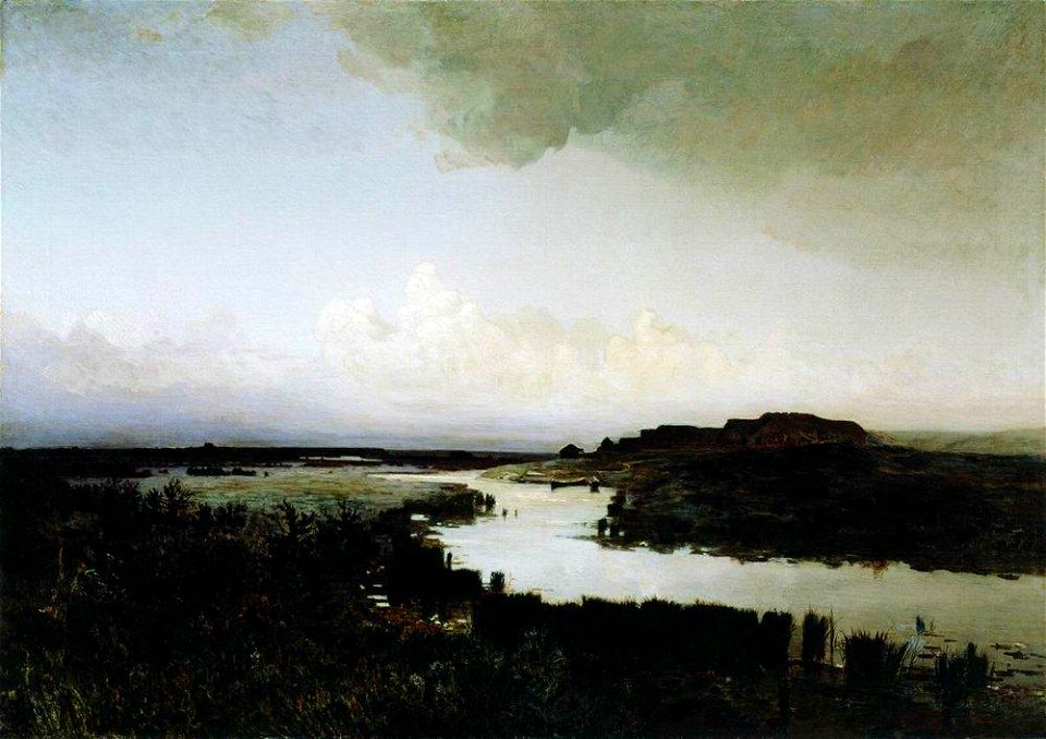 Kuindzhi Steppe in the evening
