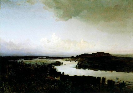 Kuindzhi Steppe in the evening
