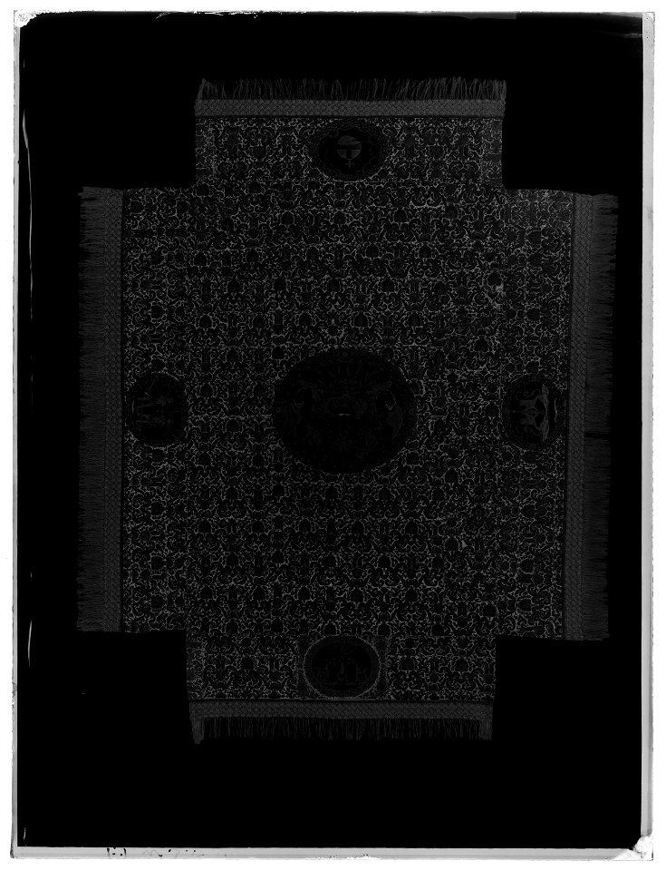 Kröningshimmel - Livrustkammaren - 77220-negative