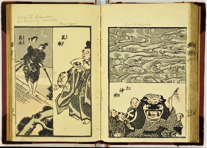 Kuniyoshi zatsuga, nihen 国芳雑画, 二編 (Kuniyoshi's Miscellaneous Pictures (pt. 2)) (BM 1915,0823,0.157 4)