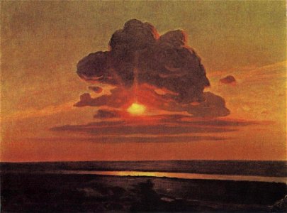 Kuindzhi Red sunset 1898 1908
