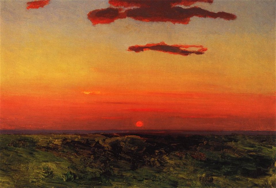 Kuindzhi Sunset 1898 1908