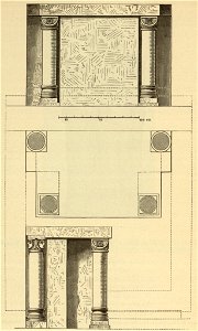 Kunstdenkmäler KN 1887 S026 Engen Romanischer Altar aus St Martin